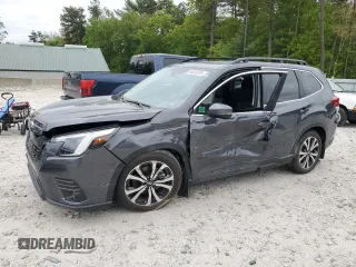 2022 Subaru Forester Limited с VIN JF2SKAPC9NH464262, выставлен на аукционе Copart как лот 58025295 с пробегом 6 807 миль миль и Списание • Salvage title. История ставок и продаж доступна на DreamBid. Изображение 1.