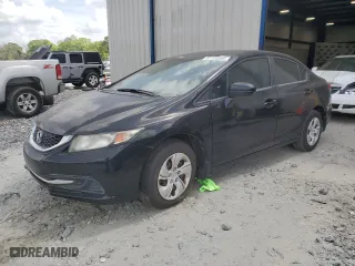 2015 Honda Civic Sedan LX with VIN 19XFB2F55FE003060, listed as a Copart auction lot 51705565 with 24,438 mi miles and Clean Title. Bid and sale history available at carsss.com. Image 1.