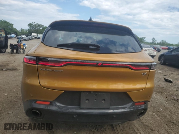2024 Dodge Hornet R/T Plus with VIN ZACPDFDW2R3A11293, listed as a Copart auction lot 55912765 with 14,109 mi miles and Salvage title. Bid and sale history available at DreamBid. Image 6.