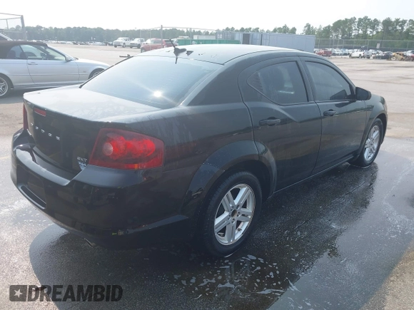 2013 Dodge Avenger SXT with VIN 1C3CDZCG1DN526424, listed as a IAAI auction lot 42379940 with 151,231 mi miles and . Bid and sale history available at DreamBid. Image 4.