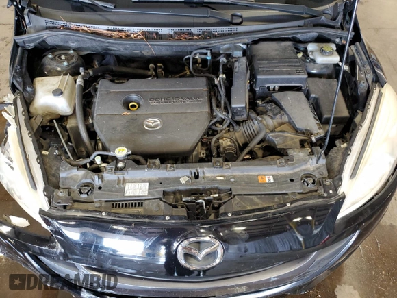2012 Mazda 5 Touring with VIN JM1CW2CL1C0110282, listed as a Copart auction lot 69524284 with 108,872 mi miles and Salvage Title. Bid and sale history available at DreamBid. Image 12.