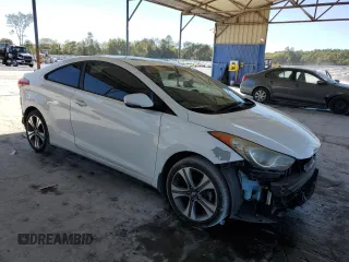 2013 Hyundai Elantra Coupe GS PZEV with VIN KMHDH6AE8DU005643, listed as a Copart auction lot 76157394 with 147,162 mi miles and Salvage Title. Bid and sale history available at carsss.com. Image 4.