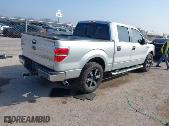 2012 Ford F-150 XL with VIN 1FTFW1CF5CFC96150, listed as a IAAI auction lot 41500200 with 265,365 mi miles. Bid and sale history available at carsss.com. Image 4.