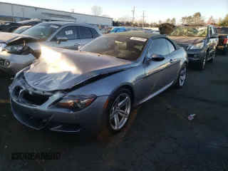 2007 BMW 6 Series M6 z VIN WBSEK93507CY78265, wystawiony jako Copart lot #80241494 z przebiegiem 72 130 mil mil oraz Szkoda całkowita • Salvage title. Historia ofert i sprzedaży dostępna na DreamBid. Obrazek 1.