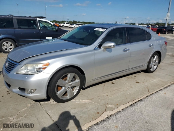 2011 Lexus LS 460 L with VIN JTHGL5EF5B5043060, listed as a Copart auction lot 74011594 with 0 mi miles and Non Repairable. Bid and sale history available at carsss.com. Image 1.