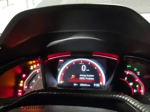 2019 Honda Civic Type R Touring z VIN SHHFK8G73KU203845, wystawiony jako IAAI lot #42094979 z przebiegiem 25 644 mil mil oraz . Historia ofert i sprzedaży dostępna na DreamBid. Obrazek 7.
