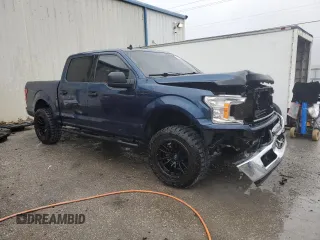 2020 Ford F-150 XL with VIN 1FTEW1E44LFA95783, listed as a Copart auction lot 41790685 with 117,281 mi miles and Salvage Title. Bid and sale history available at carsss.com. Image 4.