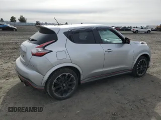 2015 Nissan Juke S with VIN JN8AF5MV4FT560735, listed as a Copart auction lot 49888235 with 112,175 mi miles and Salvage Title. Bid and sale history available at carsss.com. Image 3.