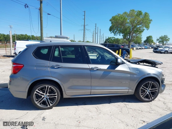 2015 BMW X3 xDrive28i with VIN 5UXWX9C51F0D49826, listed as a IAAI auction lot 41835725 with 139,938 mi miles. Bid and sale history available at carsss.com. Image 13.