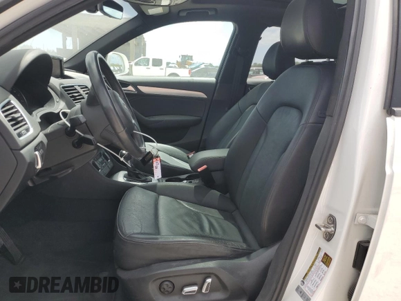 2018 Audi Q3 Premium with VIN WA1ECCFS1JR034690, listed as a Copart auction lot 55047735 with 73,488 mi miles and Salvage title. Bid and sale history available at DreamBid. Image 7.