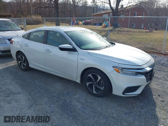 2022 Honda Insight EX with VIN 19XZE4F51NE007167, listed as a IAAI auction lot 41606558 with 73,397 mi miles. Bid and sale history available at carsss.com. Image 1.