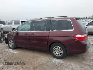 2007 Honda Odyssey EX-L with VIN 5FNRL38657B449372, listed as a IAAI auction lot 41508969 with 149,740 mi miles. Bid and sale history available at carsss.com. Image 14.