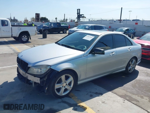 2010 Mercedes-Benz C-Class C 300 Sport with VIN WDDGF5EB8AR126050, listed as a IAAI auction lot 41969864 with 194,115 mi miles. Bid and sale history available at carsss.com. Image 2.