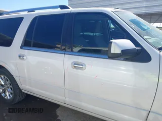 2015 Ford Expedition Max Limited with VIN 1FMJK1KT6FEF49821, listed as a IAAI auction lot 41825240 with 180,460 mi miles. Bid and sale history available at carsss.com. Image 14.