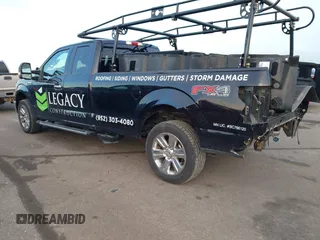 2019 Ford F-150 XL with VIN 1FTFX1E49KKE80117, listed as a IAAI auction lot 41279055 with 60,518 mi miles. Bid and sale history available at carsss.com. Image 3.