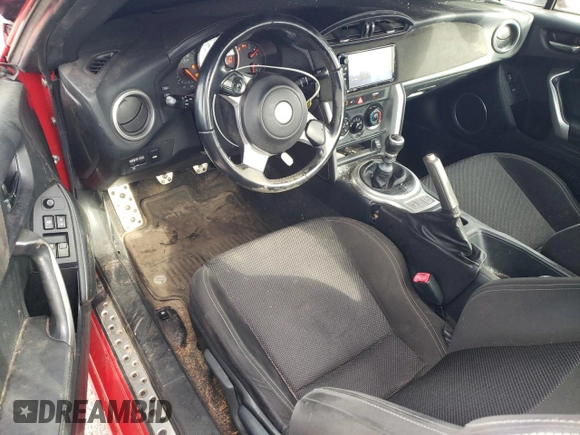 2017 Toyota 86 with VIN JF1ZNAA19H9705026, listed as a Copart auction lot 85244794 with 154,843 mi miles and Salvage Title. Bid and sale history available at carsss.com. Image 8.