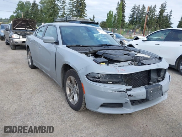 2022 Dodge Charger SXT with VIN 2C3CDXBG4NH201640, listed as a IAAI auction lot 42161657 with 48,690 mi miles and . Bid and sale history available at DreamBid. Image 1.