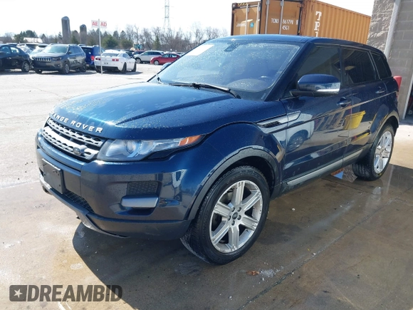 2013 Land Rover Range Rover Evoque Pure with VIN SALVN2BGXDH781980, listed as a IAAI auction lot 41756751 with 131,099 mi miles. Bid and sale history available at carsss.com. Image 2.