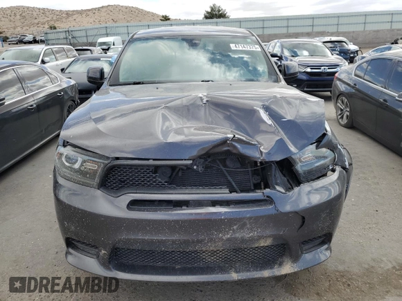 2020 Dodge Durango GT Plus with VIN 1C4RDJDG4LC123411, listed as a Copart auction lot 47147375 with 127,186 mi miles and Salvage title. Bid and sale history available at DreamBid. Image 5.