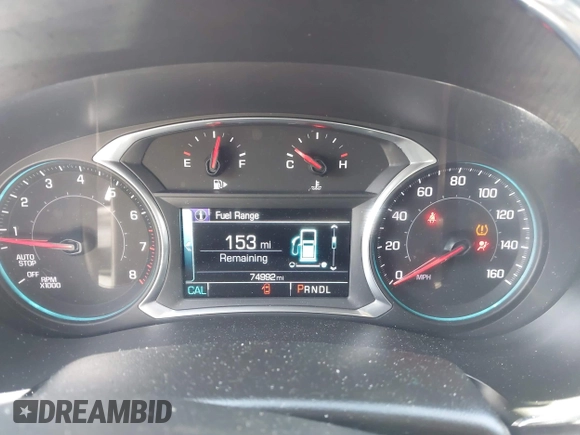2017 Chevrolet Malibu LT with VIN 1G1ZE5ST7HF207127, listed as a IAAI auction lot 41508696 with 74,992 mi miles and . Bid and sale history available at DreamBid. Image 7.