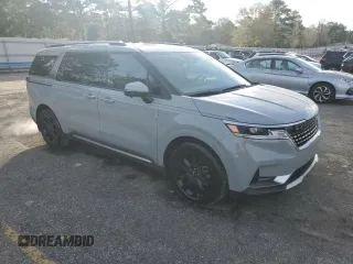 2023 Kia Carnival SX with VIN KNDNE5H36P6211360, listed as a Copart auction lot 88350205 with 52,145 mi miles and Salvage Title. Bid and sale history available at carsss.com. Image 4.