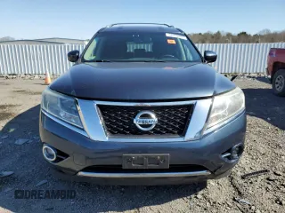 2016 Nissan Pathfinder Platinum with VIN 5N1AR2MM6GC622335, listed as a Copart auction lot 52738865 with 84,249 mi miles and Salvage Title. Bid and sale history available at carsss.com. Image 5.