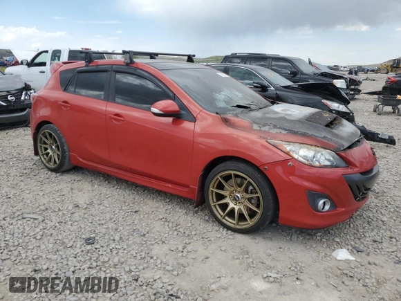 2012 Mazda 3 Mazdaspeed3 Touring with VIN JM1BL1L43C1625205, listed as a Copart auction lot 52404454 with Not Provided miles and Salvage Title. Bid and sale history available at DreamBid. Image 4.