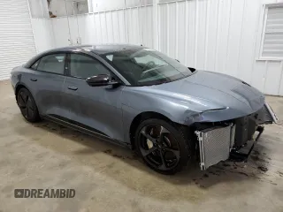 2024 Lucid Air Touring with VIN 50EA1TEA0RA003343, listed as a Copart auction lot 86323884 with 3,630 mi miles and Salvage Title. Bid and sale history available at carsss.com. Image 4.