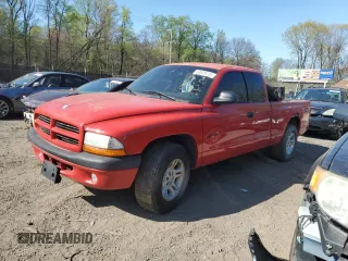 2001 Dodge Dakota with VIN 1B7GL22X01S112217, listed as a Copart auction lot 53625415 with 0 mi miles and Salvage Title. Bid and sale history available at carsss.com. Image 1.
