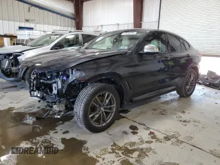 2019 BMW X4 M40i with VIN 5UXUJ5C56K9A32731, listed as a Copart auction lot 47926245 with 76,914 mi miles and Salvage Title. Bid and sale history available at carsss.com. Image 1.