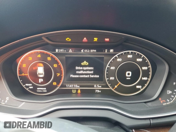 2019 Audi Q5 Premium Plus with VIN WA1BNAFY3K2076956, listed as a Copart auction lot 76381344 with 114,110 mi miles and Non Repairable. Bid and sale history available at carsss.com. Image 9.