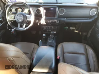 2020 Jeep Wrangler Unlimited Sahara with VIN 1C4HJXEM1LW325049, listed as a Copart auction lot 48429215 with 53,186 mi miles and Salvage Title. Bid and sale history available at carsss.com. Image 8.