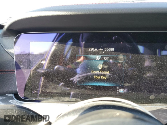 2021 Mercedes-Benz E 53 AMG with VIN W1KZF6BB6MA936959, listed as a Copart auction lot 50154255 with 55,688 mi miles and Salvage Title. Bid and sale history available at DreamBid. Image 9.