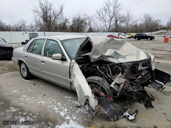 2009 Mercury Grand Marquis LS with VIN 2MEHM75V19X623872, listed as a Copart auction lot 45558075 with 0 mi miles and Salvage Title. Bid and sale history available at carsss.com. Image 10.