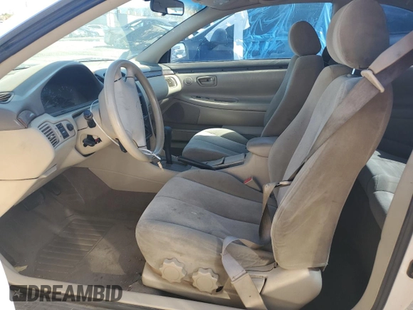 2001 Toyota Solara SE z VIN 2T1CG22P91C499399, wystawiony jako Copart lot #47364615 z przebiegiem 250 263 mil mil oraz Szkoda całkowita • Salvage title. Historia ofert i sprzedaży dostępna na DreamBid. Obrazek 7.