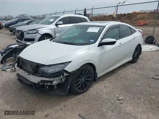 2020 Honda Civic Si Sedan with VIN 2HGFC1E50LH707788, listed as a IAAI auction lot 41782279 with 51,005 mi miles. Bid and sale history available at carsss.com. Image 17.