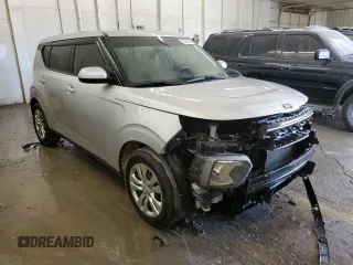 2021 Kia Soul LX with VIN KNDJ23AU9M7762175, listed as a Copart auction lot 48062055 with 69,710 mi miles and Salvage Title. Bid and sale history available at carsss.com. Image 4.