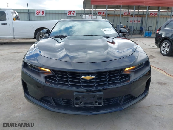 2019 Chevrolet Camaro 1LT with VIN 1G1FB1RS9K0154815, listed as a IAAI auction lot 41486750 with 55,976 mi miles. Bid and sale history available at carsss.com. Image 12.