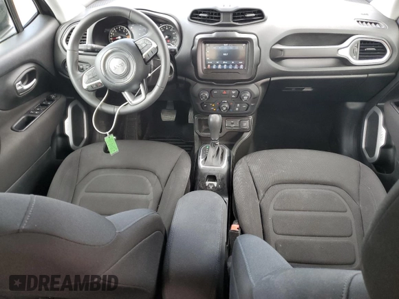 2021 Jeep Renegade Latitude with VIN ZACNJCBB7MPM36750, listed as a Copart auction lot 64762705 with 62,090 mi miles and Salvage title. Bid and sale history available at DreamBid. Image 8.