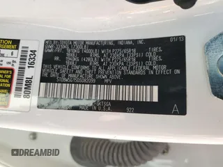 2013 Toyota Sequoia SR5 with VIN 5TDBW5G15DS082099, listed as a Copart auction lot 71478144 with 178,100 mi miles and Salvage Title. Bid and sale history available at carsss.com. Image 13.