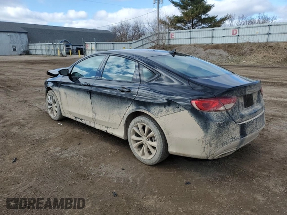 2015 Chrysler 200 S with VIN 1C3CCCBG0FN634988, listed as a Copart auction lot 50175765 with 149,735 mi miles and Clean Title. Bid and sale history available at carsss.com. Image 2.