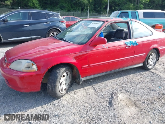 1996 Honda Civic EX with VIN 1HGEJ8140TL048119, listed as a IAAI auction lot 42535474 with 288,434 mi miles and . Bid and sale history available at DreamBid. Image 2.