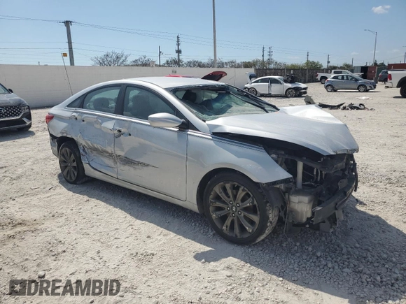 2011 Hyundai Sonata Limited with VIN 5NPEC4AC8BH118199, listed as a Copart auction lot 53072545 with Not Provided miles and Non Repairable. Bid and sale history available at DreamBid. Image 4.