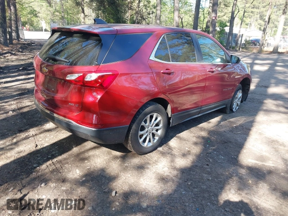 2021 Chevrolet Equinox LT with VIN 2GNAXUEV6M6135144, listed as a IAAI auction lot 42006489 with 83,716 mi miles and . Bid and sale history available at DreamBid. Image 4.