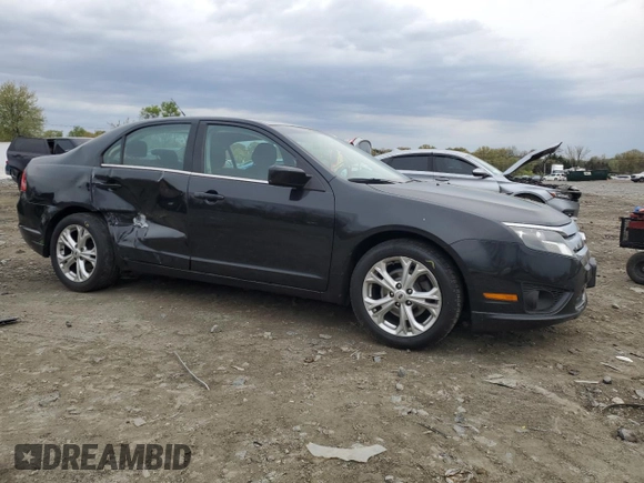 2012 Ford Fusion SE with VIN 3FAHP0HAXCR291550, listed as a Copart auction lot 52867765 with 134,162 mi miles and Salvage title. Bid and sale history available at DreamBid. Image 4.
