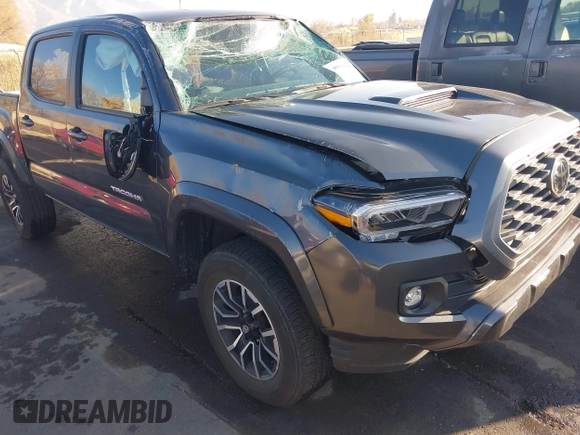 2023 Toyota Tacoma SR with VIN 3TMCZ5AN2PM553928, listed as a IAAI auction lot 40999044 with 9,210 mi miles and . Bid and sale history available at DreamBid. Image 6.