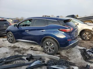 2020 Nissan Murano S with VIN 5N1AZ2AS8LN109086, listed as a Copart auction lot 48361675 with 63,004 mi miles and Salvage Title. Bid and sale history available at DreamBid. Image 2.