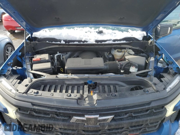2022 Chevrolet Silverado 1500 LT Trail Boss with VIN 3GCUDFEDXNG596886, listed as a Copart auction lot 44925675 with 18,486 mi miles and Salvage Title. Bid and sale history available at DreamBid. Image 11.