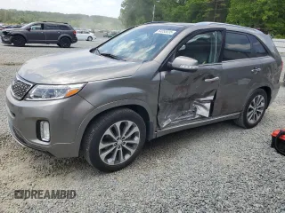 2015 Kia Sorento SX z VIN 5XYKW4A79FG609794, wystawiony jako Copart lot #54053035 z przebiegiem 22 356 mil mil oraz Szkoda całkowita • Salvage title. Historia ofert i sprzedaży dostępna na DreamBid. Obrazek 1.