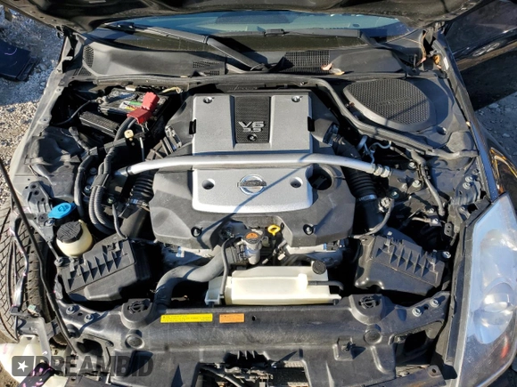 2008 Nissan 350Z Enthusiast with VIN JN1BZ36A98M851592, listed as a Copart auction lot 81603844 with 62,014 mi miles and Salvage Title. Bid and sale history available at DreamBid. Image 11.